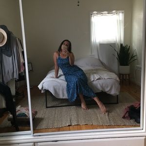 Blue Midi Dress